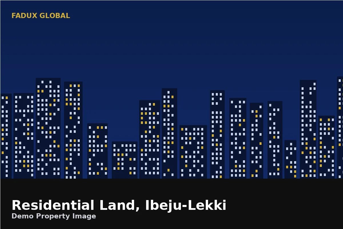 Prime Residential Land, Ibeju-Lekki